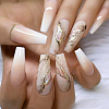 ABS Plastic Full Cover Press On False Nails MRMJ-CP0001-72-1