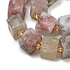 Natural Tourmaline Beads Strands G-G053-B17-04-4