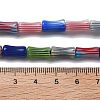 Handmade Millefiori Lampwork Beads Strands LAMP-F035-06-4