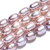 Natural Cultured Freshwater Pearl Beads Strands PEAR-N012-05R-4