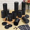 16Pcs Tinplate Tea Sealed Storage Boxes with Lid CON-WA0001-29-4
