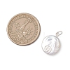 Natural Keshi Pearl Pendants PALLOY-JF04810-02-2