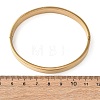 304 Stainless Steel Micro Pave Cubic Zirconia Bangles for Women BJEW-B161-02G-5