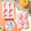 Skull Hand Brain Shaped Silicone Molds ST-CJ0043-058-6