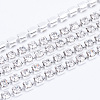 Brass Rhinestone Strass Chains CHC-T003-SS12-01S-1