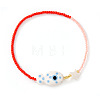 Handmade Porcelain & Resin Beads Stretch Bracelets for Women RS1476-1-1