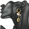 304 Stainless Steel Hoop Earrings EJEW-JE07008-01-2