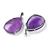 Natural Amethyst Pendants G-U002-01P-D-2