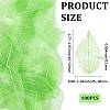 100Pcs Dried Flower Leaf Craft Supplies AJEW-CP0009-41A-2