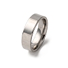 201 Stainless Steel Wide Band Finger Rings RJEW-K252-02D-P-4