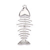 Brass Big Pendants KK-N268-02P-1