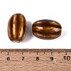Vintage Handmade Porcelain Beads PORC-Q006-10F-3