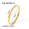 304 Stainless Steel  Hinged Bangles for Women FS-WG09E60-35-1
