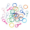 15Pcs Spray Painted Alloy Swivel Snap Hook Clasps FIND-TA0010-57-2