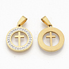 201 Stainless Steel Pendants X-STAS-N089-30G-2