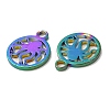 Ion Plating(IP) 304 Stainless Steel Charms STAS-L020-001RC-2