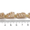 Electroplated Natural Druzy Agate Beads Strands G-R012-A02-01-4