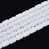 Imitation Jade Glass Beads Strands GLAA-T028-14J-01-1