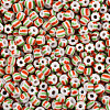 6/0 Opaque Colours Seep Glass Seed Beads X-SEED-F003-04A-07-3