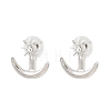 Women's Alloy Stud Earrings AL-CBA3C8B-01P-1