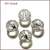 Imitation Austrian Crystal Beads SWAR-F073-6mm-01-1