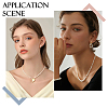 1 Strand Natural Keshi Pearl Cultured Freshwater Pearl Beads Strands PEAR-HS0001-26A-6