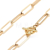 Star & Moon & Cross Brass Lariat Necklaces Sets NJEW-JN03041-15
