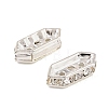 Brass Crystal Rhinestone Spacer Bars RB-T019-01B-S-2