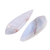 Natural Blue Lace Agate Pendants G-K381-16B-2