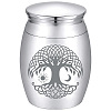 CREATCABIN Alloy Cremation Urn AJEW-CN0002-27B-1