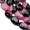 Natural Agate Beads Strands G-F820-N01-01A-4