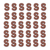 Opaque Acrylic European Beads LS-OACR-TAC0019-006S-2