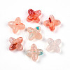 Transparent Acrylic Beads TACR-T028-35D-2