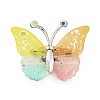 Butterfly Transparent Resin Brooch JEWB-M047-01A-1