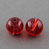 Drawbench Transparent Glass Beads Strands GLAD-Q012-6mm-15-1