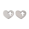 Tarnish Resistant 201 Stainless Steel Charms STAS-K217-73-1