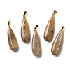 Natural Sunstone Pendants G-Q192-07G-07-1