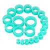 10 Pairs Silicone Ear Gauges WGCF9F6-23-2