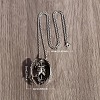 Punk Style Alloy Gothic Skeleton Angel Pendant Box Chain Necklaces for Men FS-WG22DE5-01-3