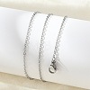 Non-Tarnish 304 Stainless Steel Cable Chains Necklace for Men Women NJEW-N050-A02-S15-3