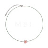 Summer Beach Resin Star Pendant Glass Seed Beaded Necklaces for Girls WGE1B85-03-2