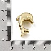 Brass Slide Charms KK-CBAEEA8-19G-3
