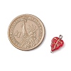 Czech Glass Charms PALLOY-JF04468-02-2