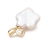 Natural Keshi Pearl Pendants PALLOY-JF05080-5