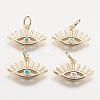 Brass Pendants KK-I613-26G-1