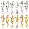 Tibetan Style Hook and Eye Clasps FIND-FS0005-26-1