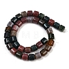 Natural Indian Agate Beads Strands G-G275-D02-10x10mm-3