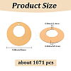 1071Pcs 150G Ornament Accessories PET Paillette/Sequins Pendants PVC-CY0001-07B-2