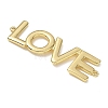 Brass Connector Charms KK-CBAE532-01B-G-2