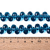 Transparent Glass Beads Strands GLAA-Q116-01A-B16-4